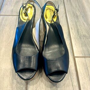 Michael kors wedge sandals, size 9, little use